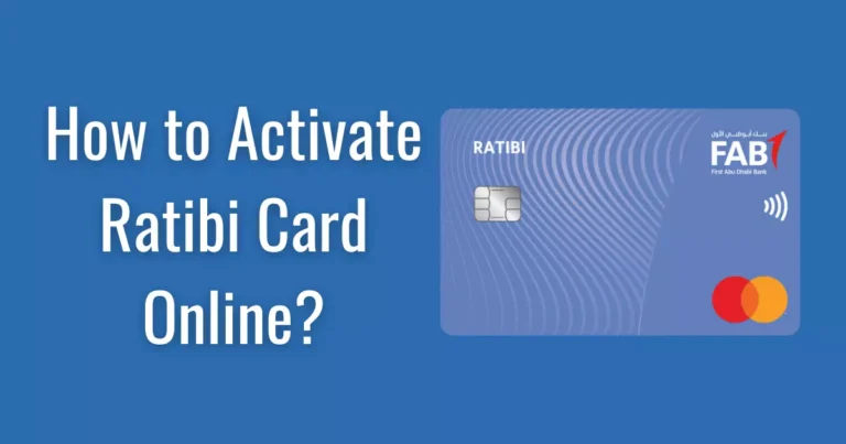 How to Activate Fab Ratibi Card