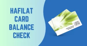 Hafilat Card Balance Check & Recharge Online