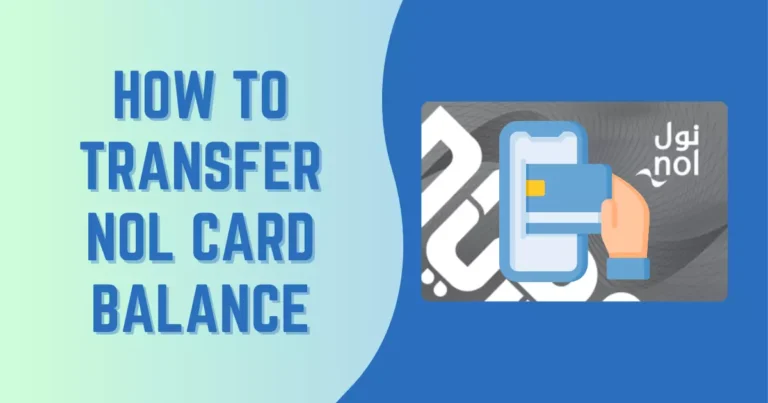 How to Transfer Nol Card Balance to Another