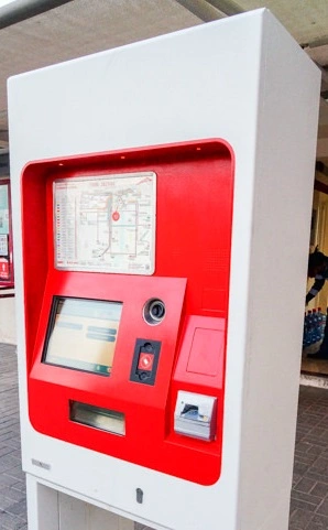 RTA nol card vending machine