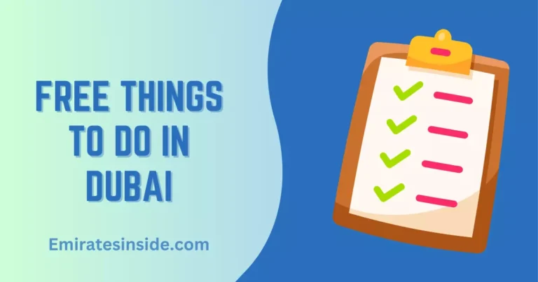 Free Things to Do in Dubai