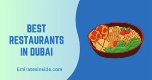 30 Best Restaurants in Dubai